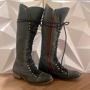 Steve Madden Lace Up Combat Boots